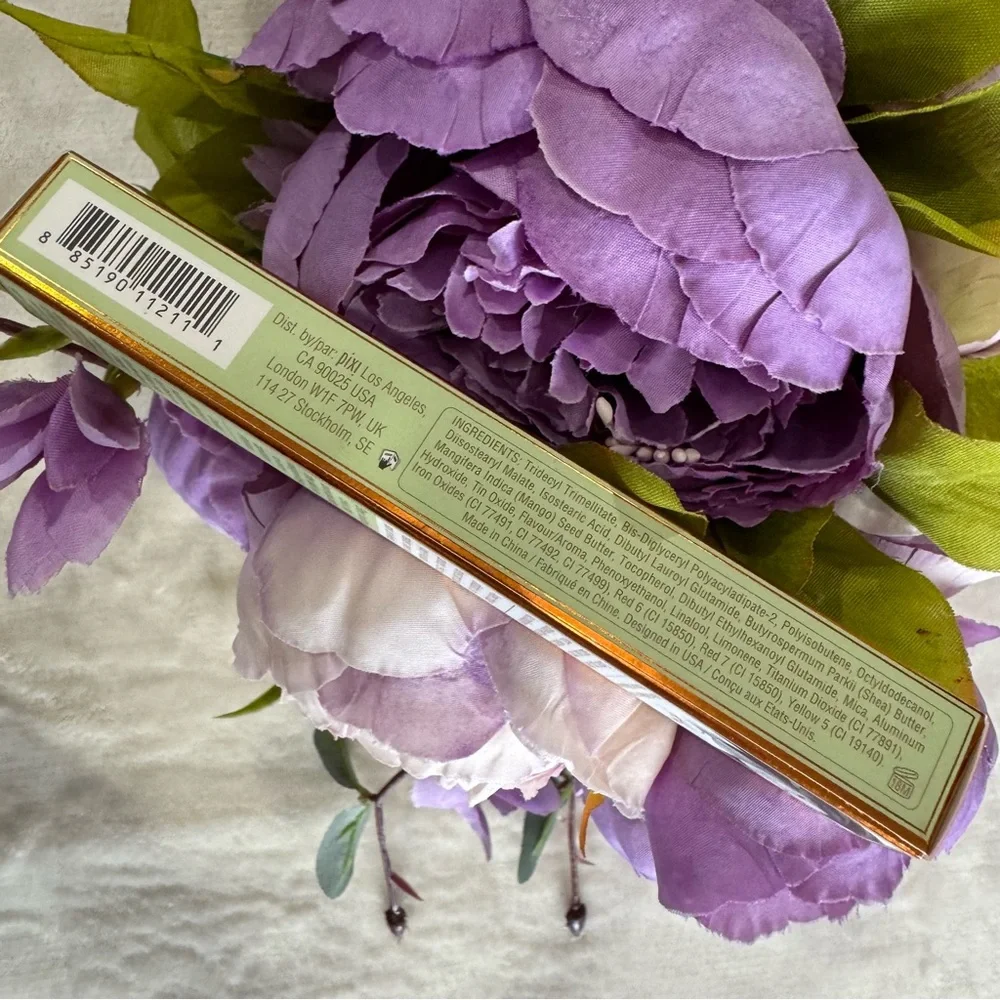 NWT Pixi LipGlow Tinted Lip Balm in Ruby